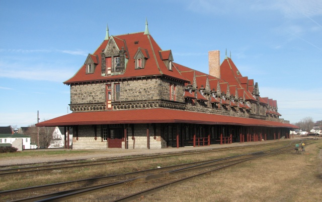 McAdam Railway Station in 2006